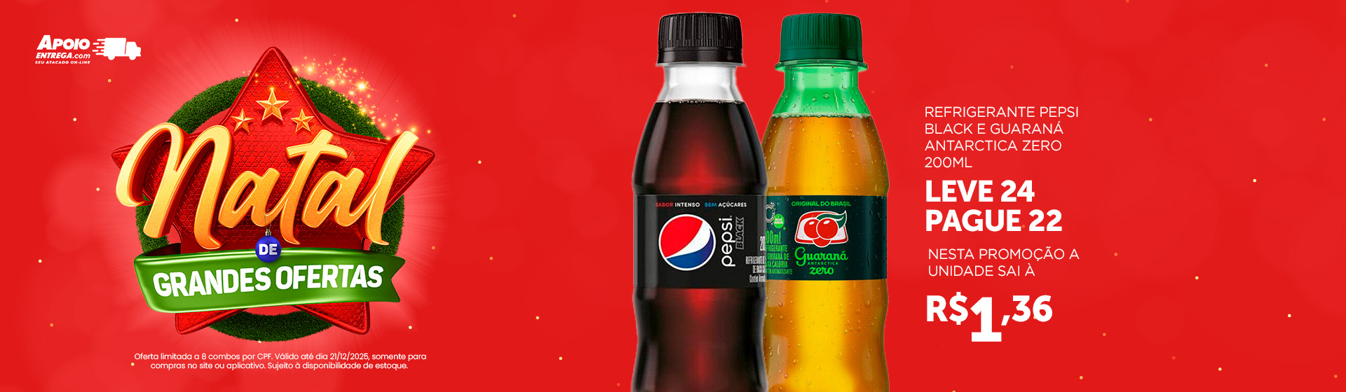 Refrigerante Pepsi Black 21/12